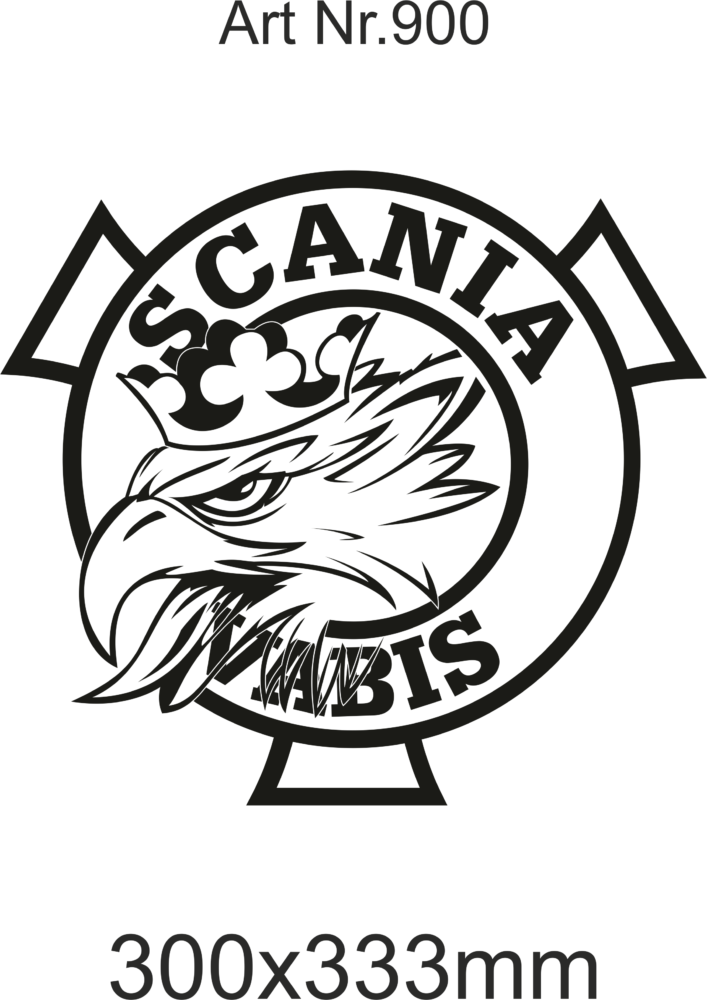 Aufkleber – Scania Logo