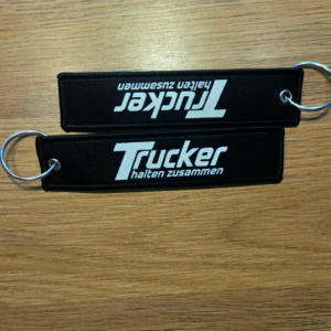 Schlüsselanhänger Gestickt